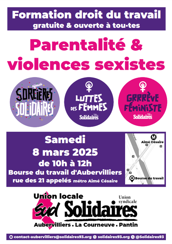 droit du travail 8 mars